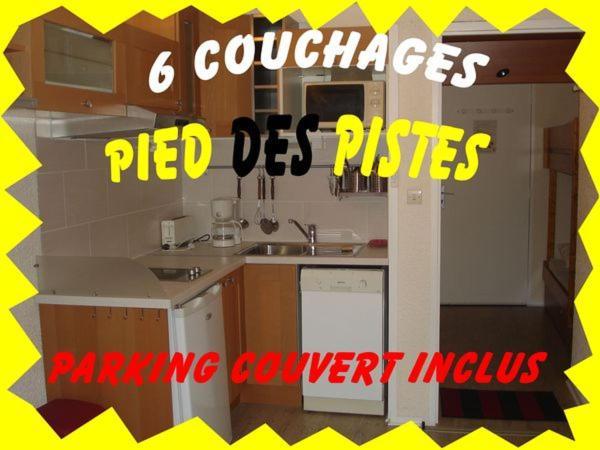 Appartement Au Pied Des Pistes La Mongie Exterior photo